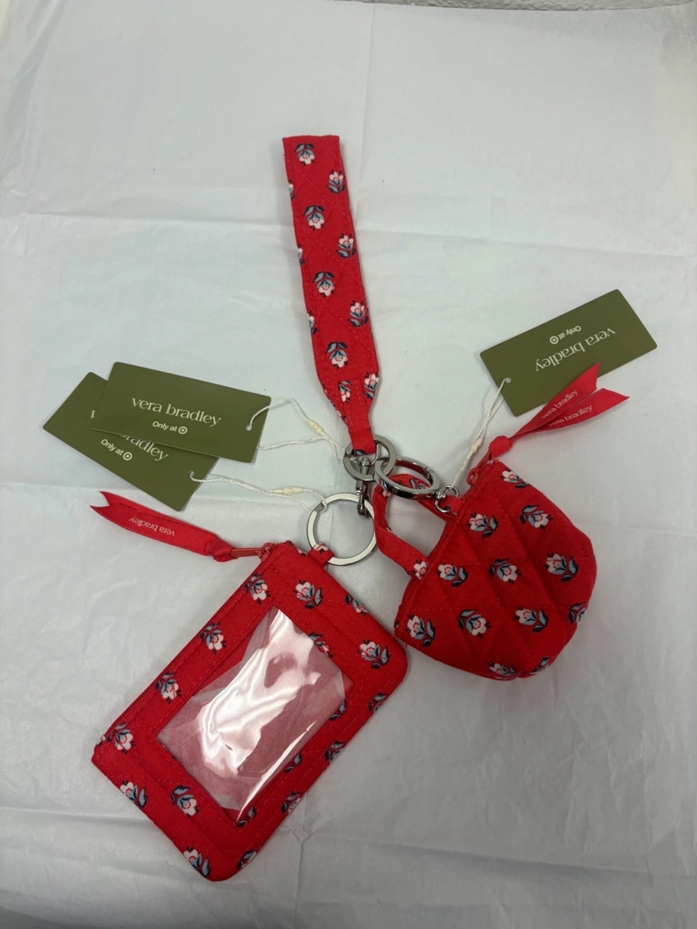 Vera Bradley Matching Keychain Set #834 - Picture 2 of 5